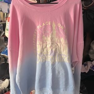 Pink and Blue Disney sweater
